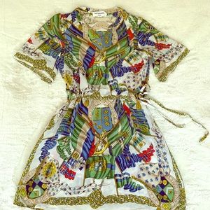 La Croisette Paris silk beach coverup